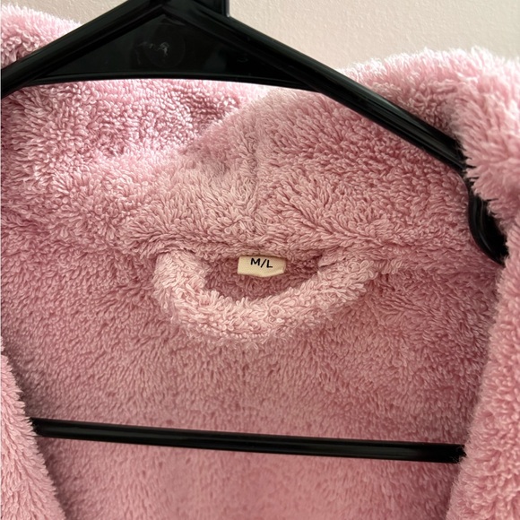 Djerf Avenue Soft Pink Robe - Picture 3 of 4